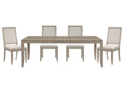 McKewen Gray 5-piece Dinig Table Set - Ornate Home