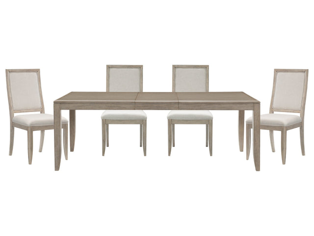 McKewen Gray 5-piece Dinig Table Set - Ornate Home