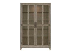 McKewen Gray Curio - Ornate Home