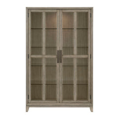 McKewen Gray Curio - Ornate Home