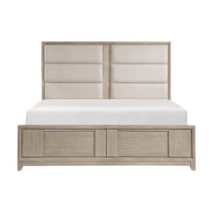 McKewen Light Gray 5-Piece Queen Bedroom Set - Ornate Home