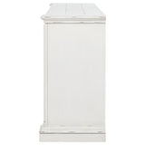 McKinney Vintage White 6-drawer Bedroom Dresser Cabinet - Ornate Home