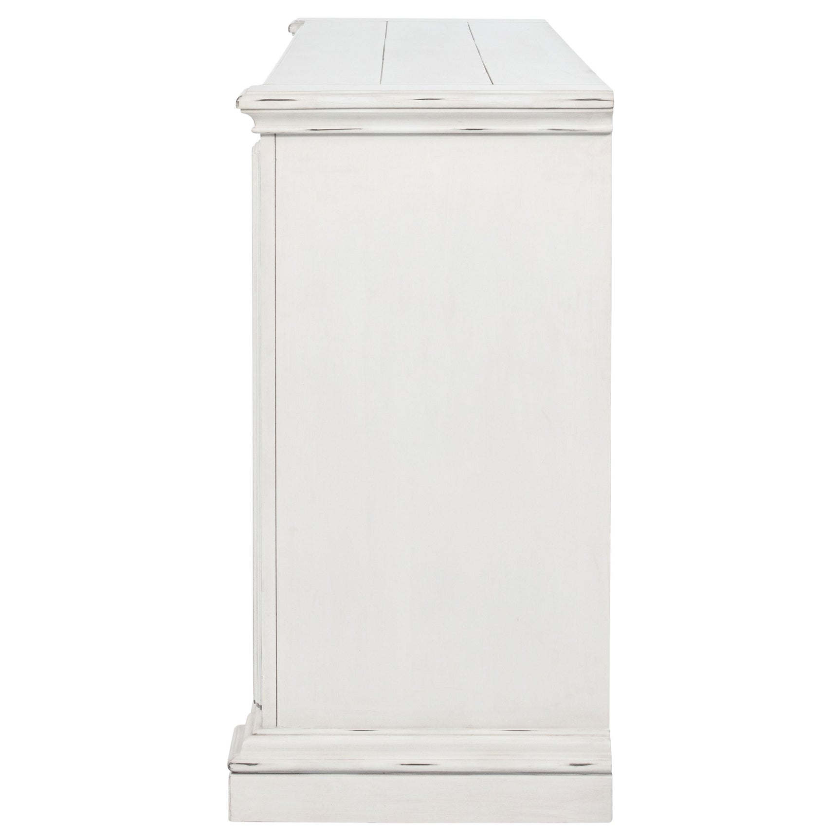 McKinney Vintage White 6-drawer Bedroom Dresser Cabinet - Ornate Home