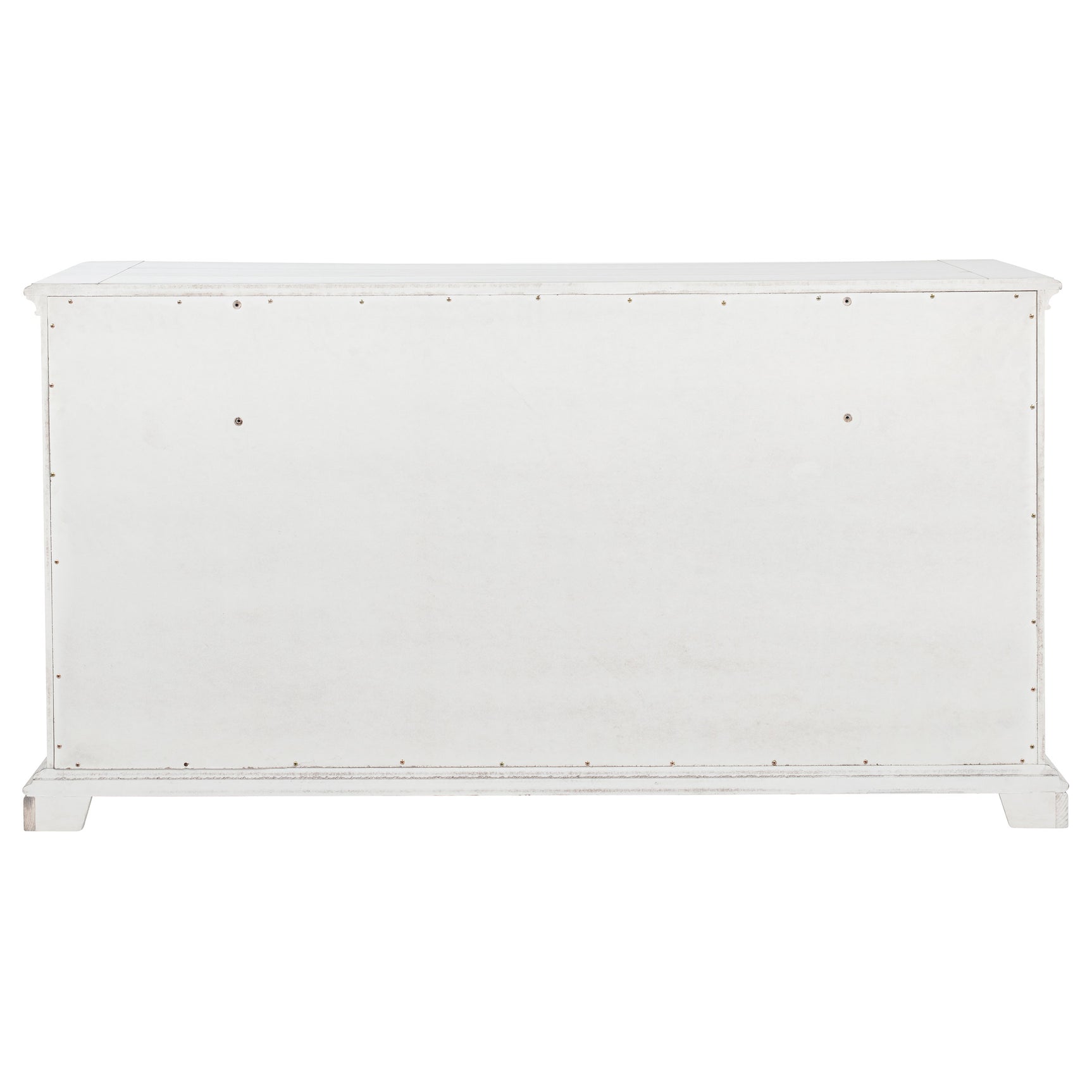 McKinney Vintage White 6-drawer Bedroom Dresser Cabinet - Ornate Home