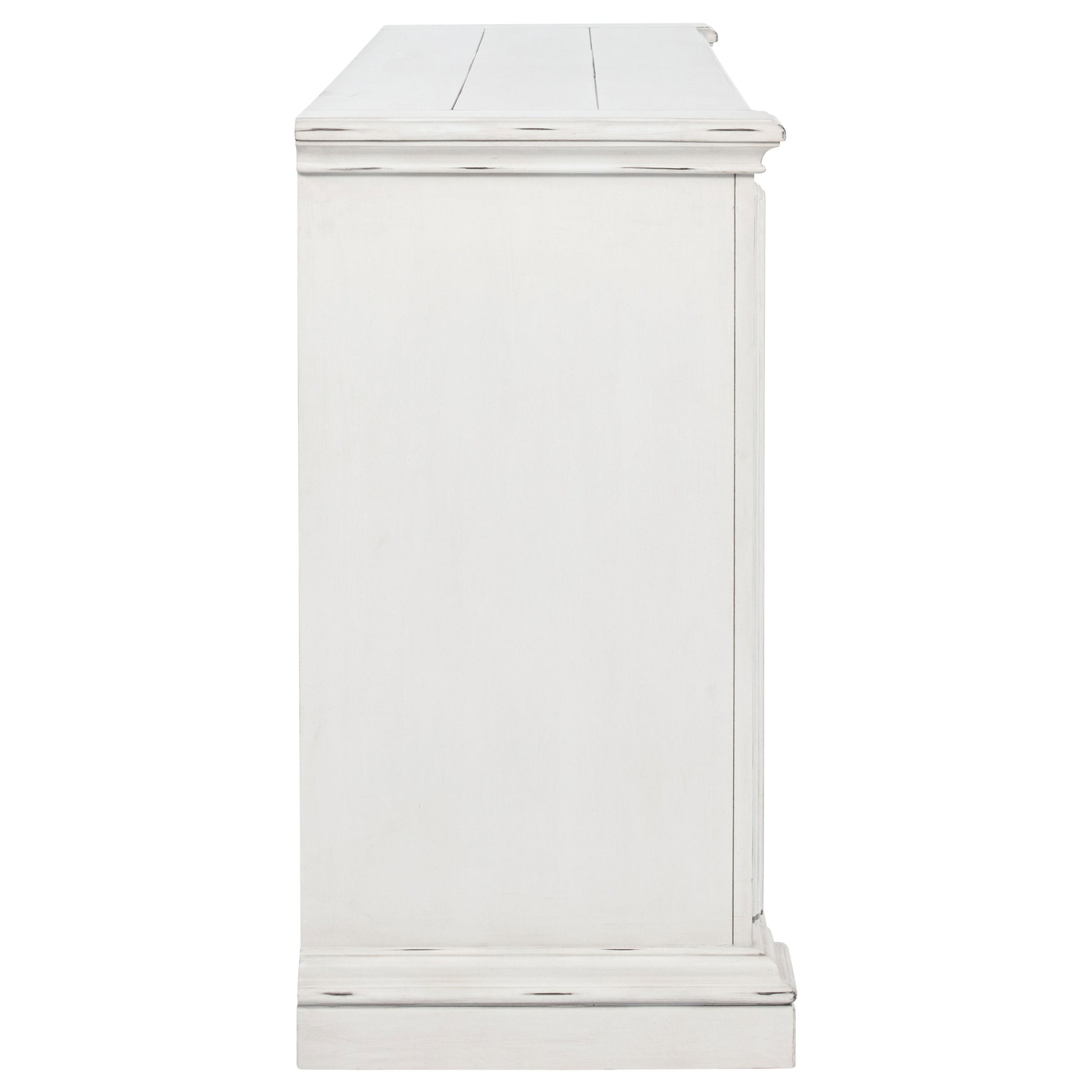 McKinney Vintage White 6-drawer Bedroom Dresser Cabinet - Ornate Home