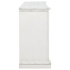 McKinney Vintage White 6-drawer Bedroom Dresser Cabinet - Ornate Home