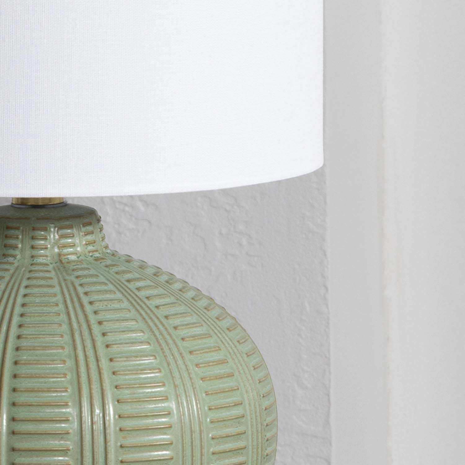 McMurray Green Textured Table Lamp - Clearance - Ornate Home