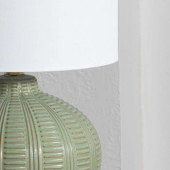 McMurray Green Textured Table Lamp - Clearance - Ornate Home