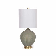McMurray Green Textured Table Lamp - Clearance - Ornate Home