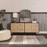 McMurray Green Textured Table Lamp - Ornate Home