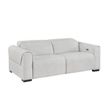 McPherson Cloud Power Double Reclining Loveseat with Power Headrests - Ornate Home