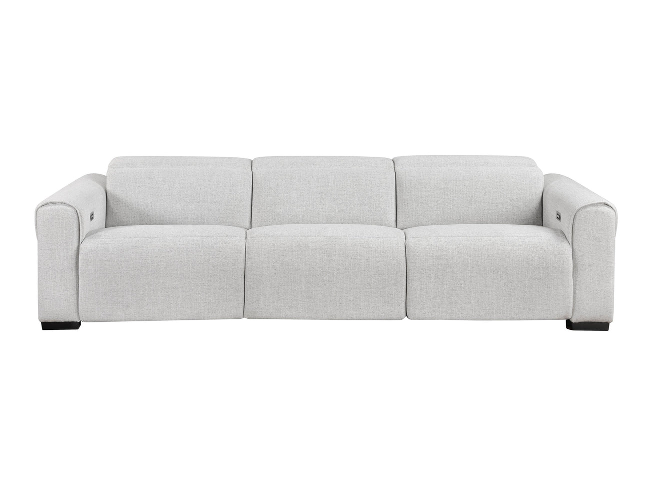 McPherson Cloud Power Double Reclining Sofa with Power Headrests - Ornate Home