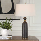 McQuinn Dark Walnut Table Lamp - Ornate Home