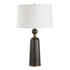 McQuinn Dark Walnut Table Lamp - Ornate Home