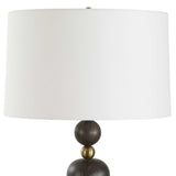 McQuinn Dark Walnut Table Lamp - Ornate Home
