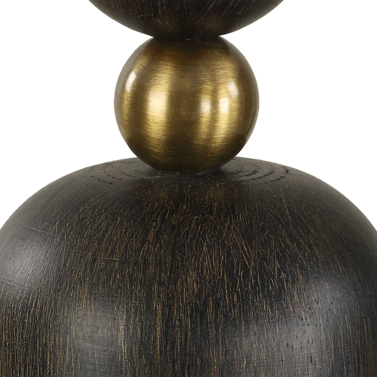 McQuinn Dark Walnut Table Lamp - Ornate Home