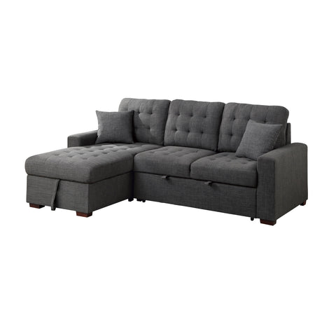 Mccafferty Dark Gray 2-Piece Sectional with Left Chaise - Ornate Home