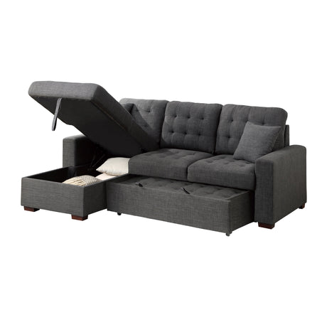 Mccafferty Dark Gray 2-Piece Sectional with Left Chaise - Ornate Home