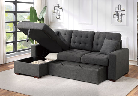 Mccafferty Dark Gray 2-Piece Sectional with Left Chaise - Ornate Home