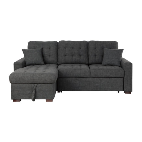 Mccafferty Dark Gray 2-Piece Sectional with Left Chaise - Ornate Home