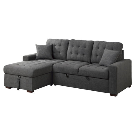 Mccafferty Dark Gray 2-Piece Sectional with Left Chaise - Ornate Home
