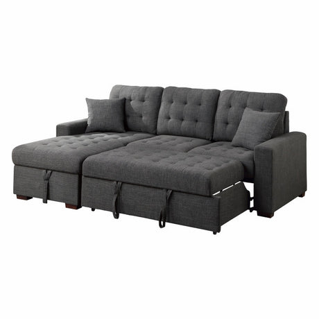 Mccafferty Dark Gray 2-Piece Sectional with Left Chaise - Ornate Home