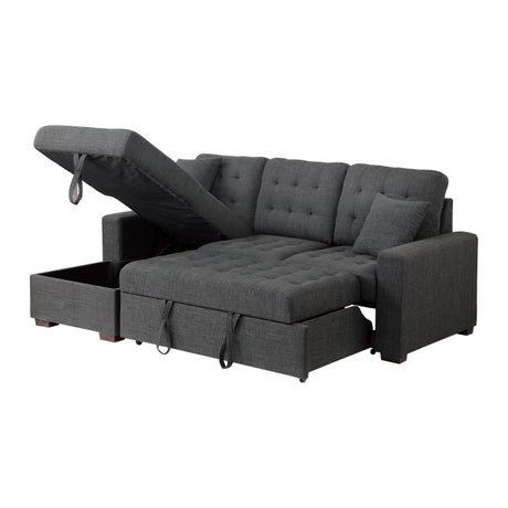 Mccafferty Dark Gray 2-Piece Sectional with Left Chaise - Ornate Home