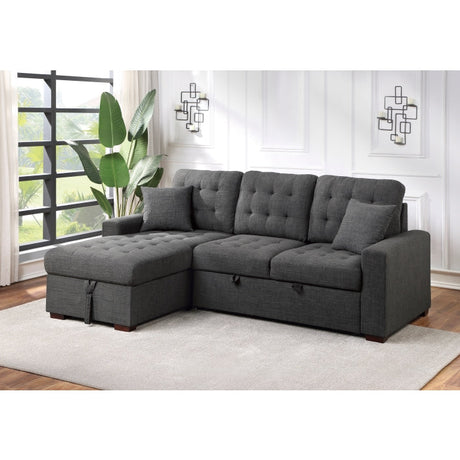 Mccafferty Dark Gray 2-Piece Sectional with Left Chaise - Ornate Home
