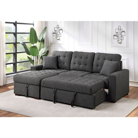 Mccafferty Dark Gray 2-Piece Sectional with Left Chaise - Ornate Home