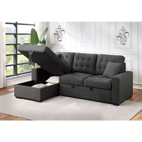 Mccafferty Dark Gray 2-Piece Sectional with Left Chaise - Ornate Home