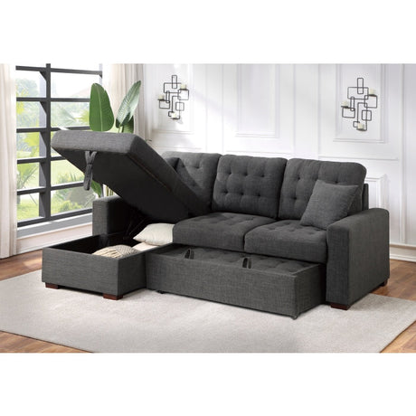Mccafferty Dark Gray 2-Piece Sectional with Left Chaise - Ornate Home