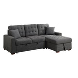 Mccafferty Dark Gray 2-Piece Sectional with Right Chaise - Ornate Home