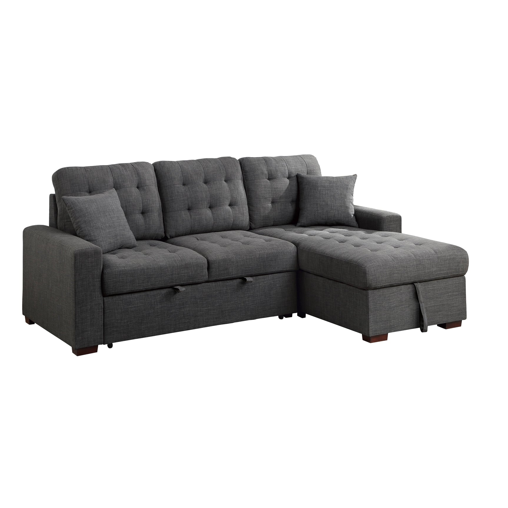 Mccafferty Dark Gray 2-Piece Sectional with Right Chaise - Ornate Home