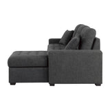 Mccafferty Dark Gray 2-Piece Sectional with Right Chaise - Ornate Home