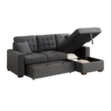Mccafferty Dark Gray 2-Piece Sectional with Right Chaise - Ornate Home