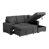 Mccafferty Dark Gray 2-Piece Sectional with Right Chaise - Ornate Home