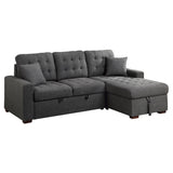 Mccafferty Dark Gray 2-Piece Sectional with Right Chaise - Ornate Home