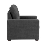 Mccafferty Dark Gray Chair with Pull-Out Ottoman - Ornate Home