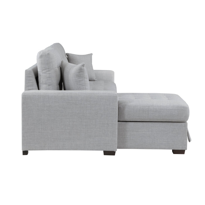 Mccafferty Gray 2-Piece Sectional with Left Chaise - Ornate Home