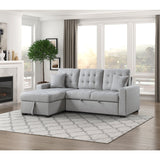 Mccafferty Gray 2-Piece Sectional with Left Chaise - Ornate Home