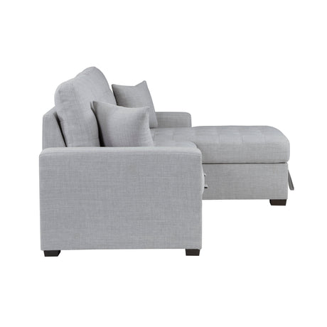 Mccafferty Gray 2-Piece Sectional with Right Chaise - Ornate Home