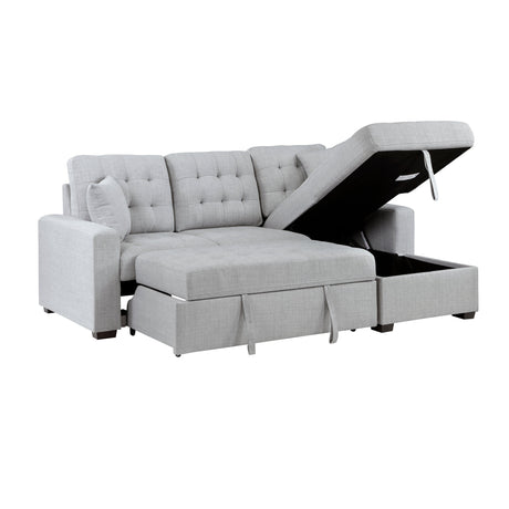 Mccafferty Gray 2-Piece Sectional with Right Chaise - Ornate Home