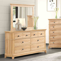 Mchenry Natural Oak 4 Pc. Twin Bedroom Set - Ornate Home