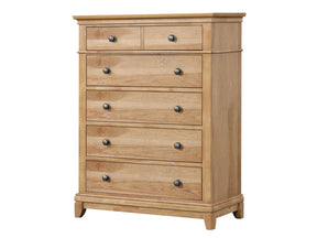 Mchenry Natural Oak Chest - Ornate Home