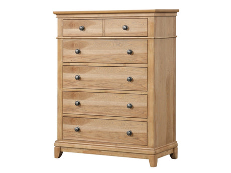 Mchenry Natural Oak Chest - Ornate Home
