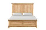 Mchenry Natural Oak Eastern King Bed - Ornate Home