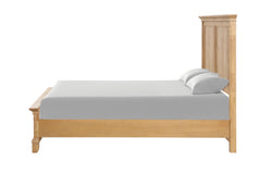 Mchenry Natural Oak Eastern King Bed - Ornate Home