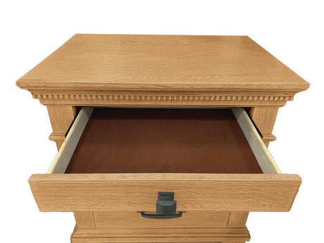 Mchenry Natural Oak Nightstand - Ornate Home