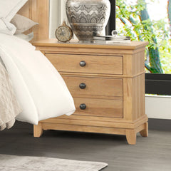 Mchenry Natural Oak Nightstand - Ornate Home