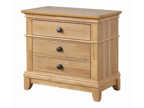 Mchenry Natural Oak Nightstand - Ornate Home